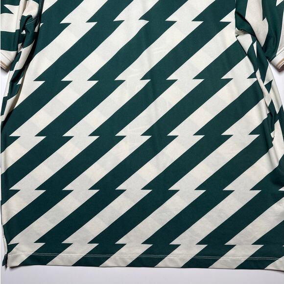 Devereux Golf Flash Pattern Half-Sleeve Performance Polo Shirt Bold Size XXL - Picture 3 of 11